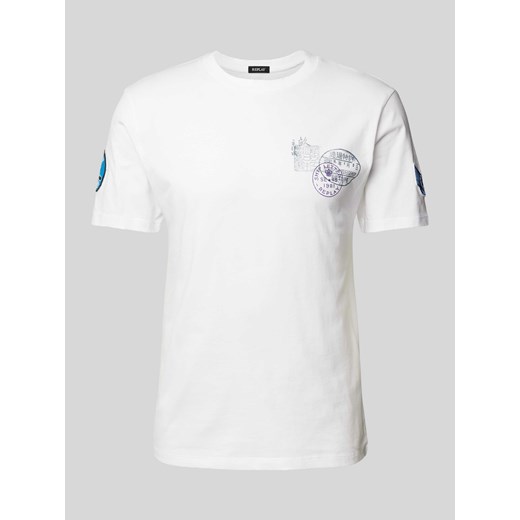 T-shirt z naszywkami z motywem ze sklepu Peek&Cloppenburg  w kategorii T-shirty męskie - zdjęcie 170886208