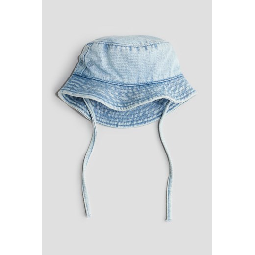 H & M - Dżinsowy kapelusz wędkarski - Niebieski ze sklepu H&M w kategorii Czapki dziecięce - zdjęcie 170886347