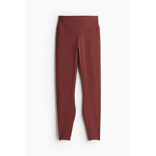 H & M - Legginsy sportowe SoftMove - Pomarańczowy H & M L H&M