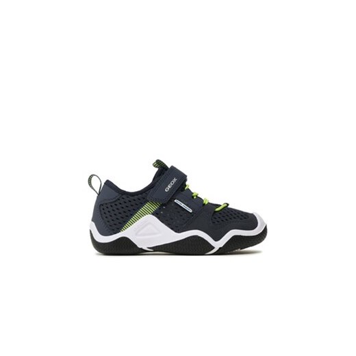 Geox Sneakersy J Wader B. A J3530A 01450 C0749 S Granatowy ze sklepu MODIVO w kategorii Buty sportowe dziecięce - zdjęcie 170887506