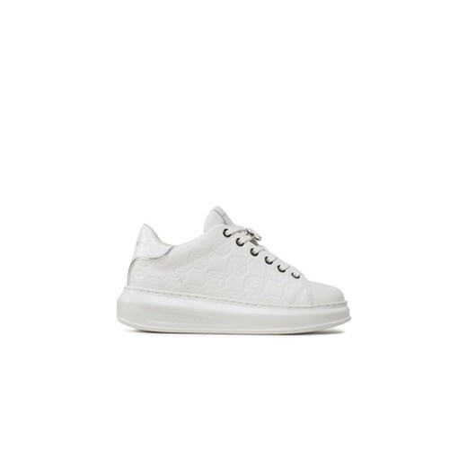 KARL LAGERFELD Sneakersy KL62523F Biały ze sklepu MODIVO w kategorii Buty sportowe damskie - zdjęcie 170887528