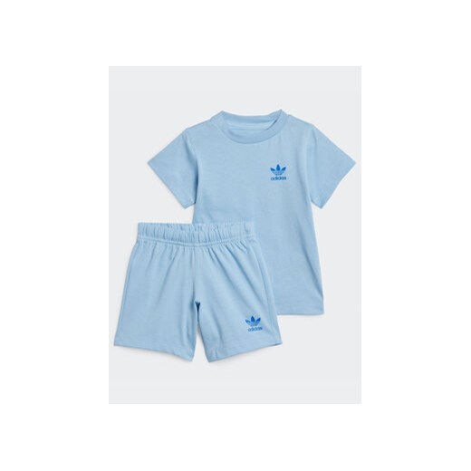 adidas Komplet t-shirt i spodenki IN8506 Niebieski Regular Fit ze sklepu MODIVO w kategorii Komplety niemowlęce - zdjęcie 170887638