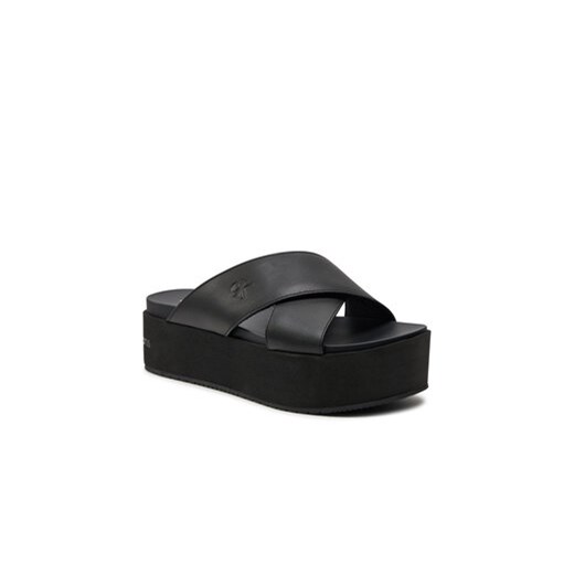 Calvin Klein klapki damskie czarne casual