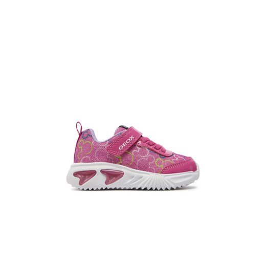 Geox Sneakersy J Assister Girl J45E9D 09LHH C8238 M Różowy ze sklepu MODIVO w kategorii Buty sportowe dziecięce - zdjęcie 170887877