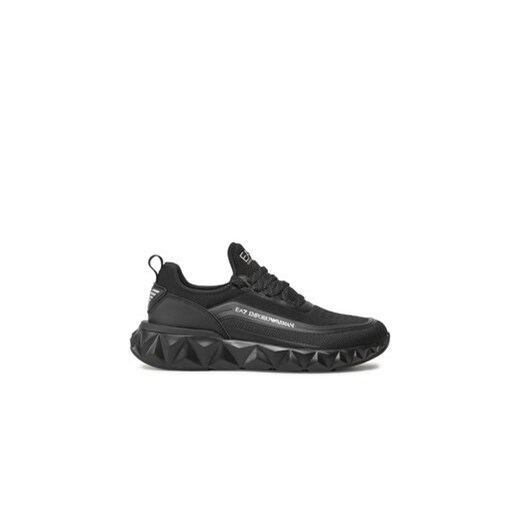 EA7 Emporio Armani Sneakersy X8X106 XK262 N763 Czarny ze sklepu MODIVO w kategorii Buty sportowe męskie - zdjęcie 170888035