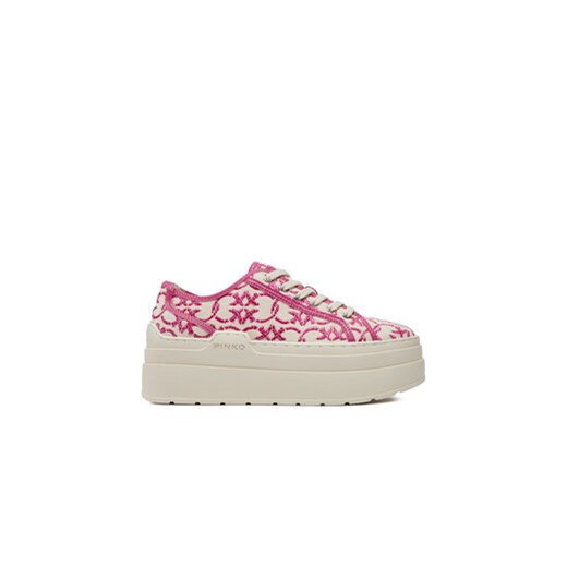 Pinko Sneakersy Greta 04 SS0013 T006 Beżowy ze sklepu MODIVO w kategorii Trampki damskie - zdjęcie 170888088