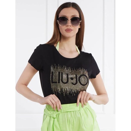 Liu Jo Beachwear T-shirt | Regular Fit ze sklepu Gomez Fashion Store w kategorii Bluzki damskie - zdjęcie 170888889