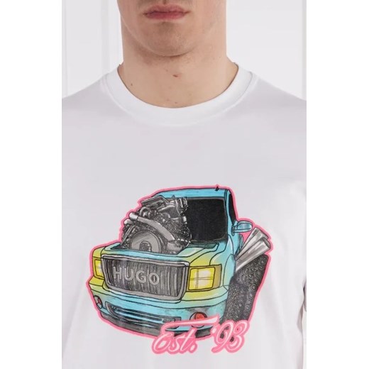 HUGO T-shirt Damotoro | Relaxed fit L wyprzedaż Gomez Fashion Store
