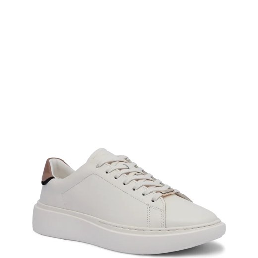 Buty sportowe damskie BOSS HUGO sneakersy skórzane