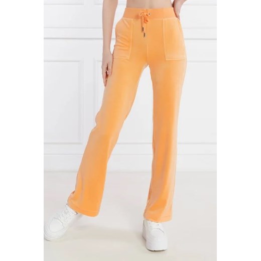 Spodnie damskie Juicy Couture pomarańczowe