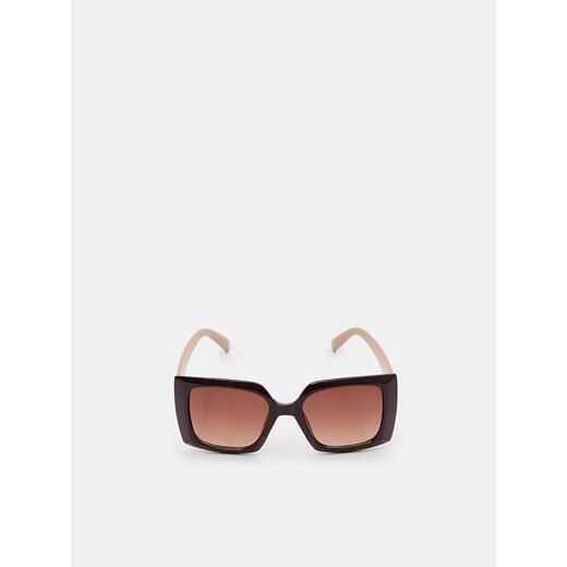 Mohito - Okulary przeciwsłoneczne - brązowy ze sklepu Mohito w kategorii Okulary przeciwsłoneczne damskie - zdjęcie 170893926