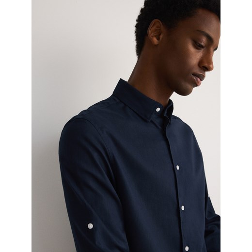 Koszula męska Reserved casualowa jesienna z długimi rękawami 