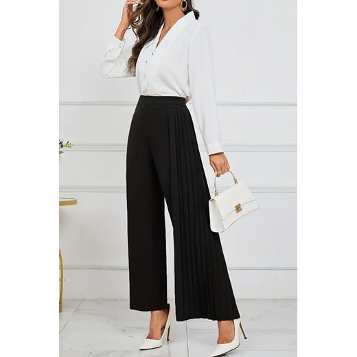 Spodnie ACELORA BLACK ze sklepu Ivet Shop w kategorii Spodnie damskie - zdjęcie 170894569