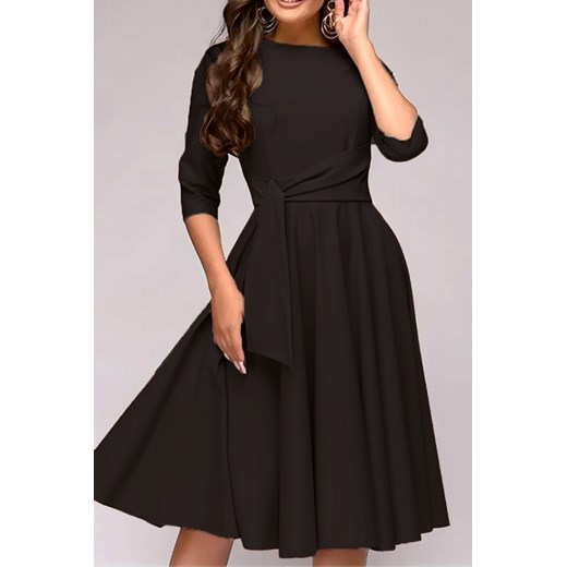 Sukienka RUMINFA BLACK ze sklepu Ivet Shop w kategorii Sukienki - zdjęcie 170894575