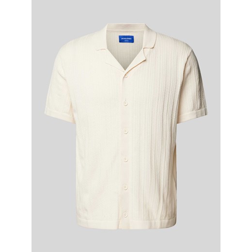 Koszula casualowa z imitacji dzianiny ze sklepu Peek&Cloppenburg  w kategorii Koszule męskie - zdjęcie 170894827