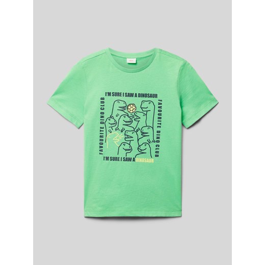 T-shirt z nadrukowanym motywem ze sklepu Peek&Cloppenburg  w kategorii T-shirty chłopięce - zdjęcie 170894875