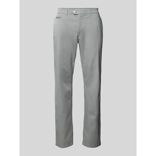 Spodnie w jednolitym kolorze model ‘EVEREST’ ze sklepu Peek&Cloppenburg  w kategorii Spodnie męskie - zdjęcie 170894925