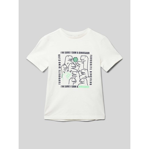 T-shirt z nadrukowanym motywem ze sklepu Peek&Cloppenburg  w kategorii T-shirty chłopięce - zdjęcie 170894978