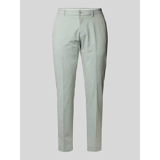 Spodnie do garnituru o kroju regular fit w kant model ‘Pure’ ze sklepu Peek&Cloppenburg  w kategorii Spodnie męskie - zdjęcie 170894985