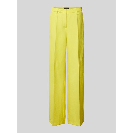 Spodnie w kant model ‘ALVA’ ze sklepu Peek&Cloppenburg  w kategorii Spodnie damskie - zdjęcie 170895038