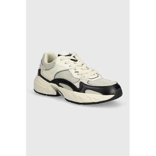 Gant sneakersy Mardii kolor beżowy 28531518.G001 ze sklepu ANSWEAR.com w kategorii Buty sportowe damskie - zdjęcie 170896038
