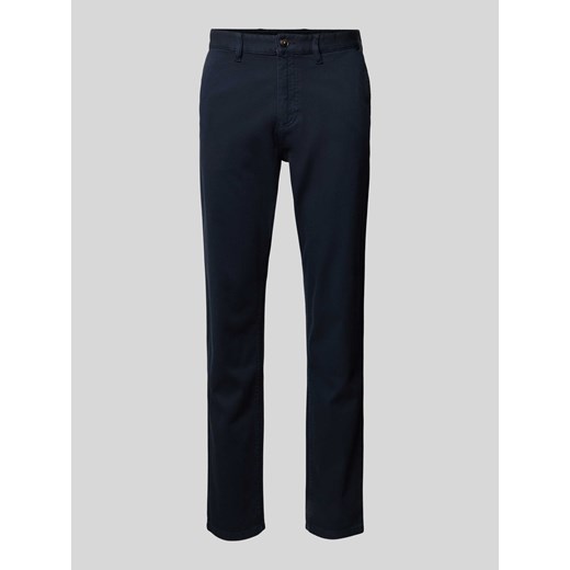 Chinosy o kroju tapered fit z kieszeniami z tyłu ze sklepu Peek&Cloppenburg  w kategorii Spodnie męskie - zdjęcie 170897778