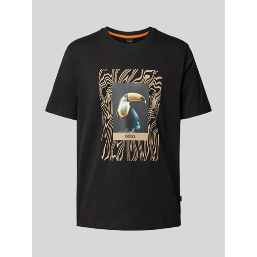 T-shirt z nadrukiem z logo i motywem model ‘Te_Tucan’ ze sklepu Peek&Cloppenburg  w kategorii T-shirty męskie - zdjęcie 170898018