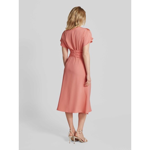 Sukienka o długości do kolan z wiązanym detalem model ‘Debasa2’ 36 Peek&Cloppenburg 