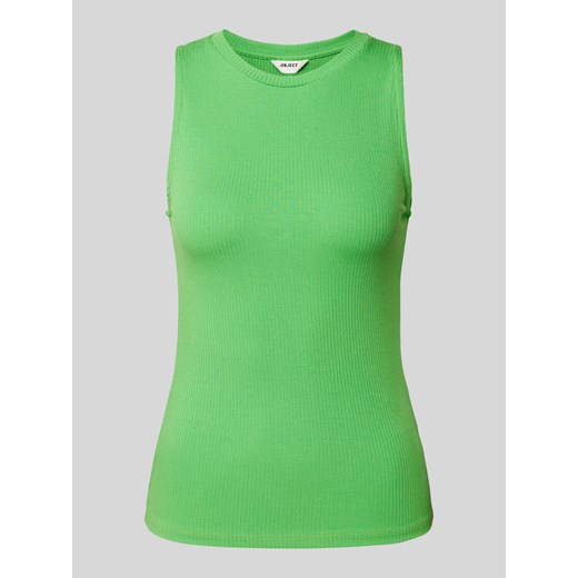 Top z efektem prążkowania model ‘Jamie’ ze sklepu Peek&Cloppenburg  w kategorii Bluzki damskie - zdjęcie 170898105