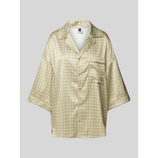Bluzka we wzory na całej powierzchni ze sklepu Peek&Cloppenburg  w kategorii Koszule damskie - zdjęcie 170898156