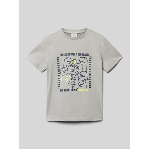 T-shirt z nadrukowanym motywem ze sklepu Peek&Cloppenburg  w kategorii T-shirty chłopięce - zdjęcie 170898277