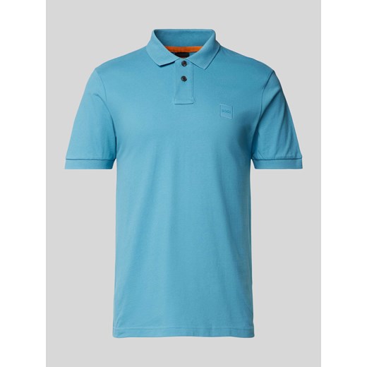 Koszulka polo o kroju slim fit z naszywką z logo model ‘Passenger’ ze sklepu Peek&Cloppenburg  w kategorii T-shirty męskie - zdjęcie 170898306