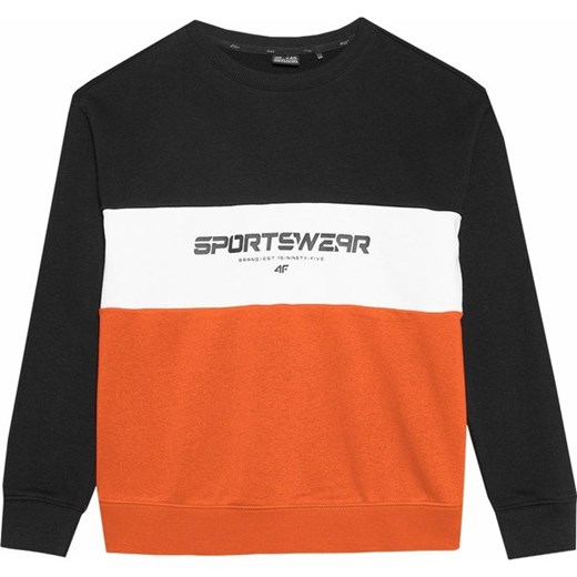 Bluza chłopięca 4FJWSS24TSWSM0923 4F ze sklepu SPORT-SHOP.pl w kategorii Bluzy chłopięce - zdjęcie 170899026