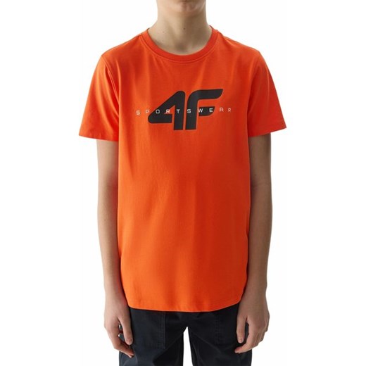 T-shirt chłopięce 4F z napisami 