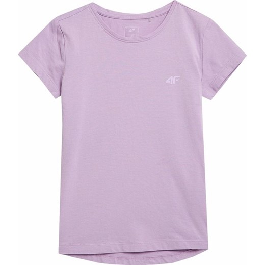 Koszulka dziewczęca 4FJWSS24TTSHF1110 4F ze sklepu SPORT-SHOP.pl w kategorii Bluzki dziewczęce - zdjęcie 170899775