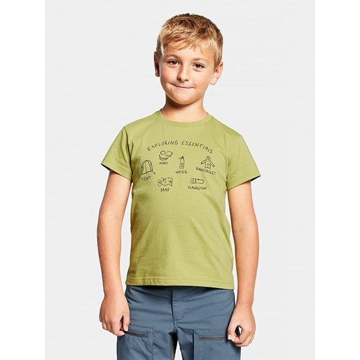 Didriksons Koszulka &apos;&apos;Mynta&apos;&apos; w kolorze zielonym ze sklepu Limango Polska w kategorii T-shirty chłopięce - zdjęcie 170900787