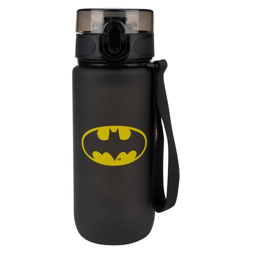 Butelka na wodę 0.6L czarna | wytrzymała i praktyczna | Batman ze sklepu Sklep SOXO w kategorii Naczynia dziecięce - zdjęcie 170902559