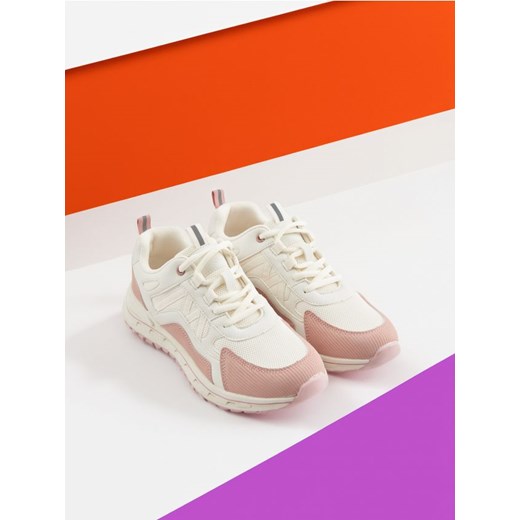 Sinsay - Sneakersy - różowy ze sklepu Sinsay w kategorii Buty sportowe damskie - zdjęcie 170904457