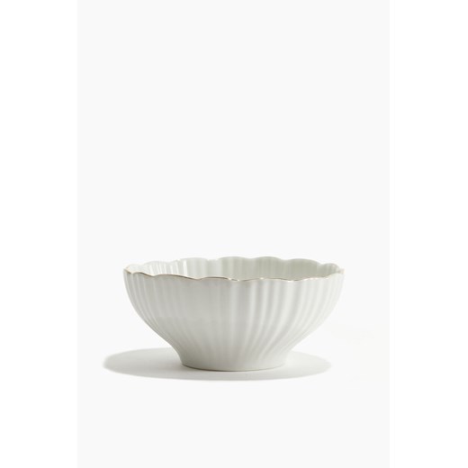 H & M - Porcelanowa salaterka - Biały ze sklepu H&M w kategorii Miski - zdjęcie 170905567