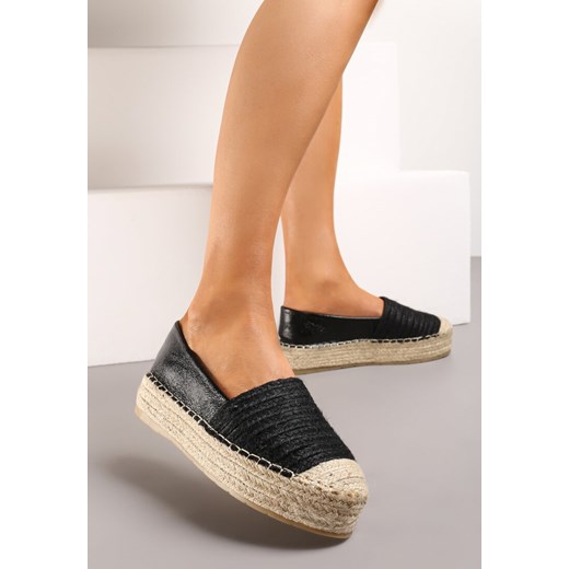 Espadryle damskie Born2be casual bez zapięcia tkaninowe 