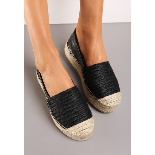 Espadryle damskie Born2be casual na platformie tkaninowe 