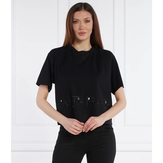 Elisabetta Franchi T-shirt | Oversize fit ze sklepu Gomez Fashion Store w kategorii Bluzki damskie - zdjęcie 170906527