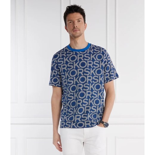 Michael Kors T-shirt KORS MESH AO | Regular Fit ze sklepu Gomez Fashion Store w kategorii T-shirty męskie - zdjęcie 170906528