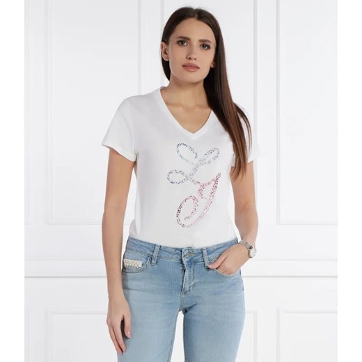 Liu Jo T-shirt | Regular Fit ze sklepu Gomez Fashion Store w kategorii Bluzki damskie - zdjęcie 170906556