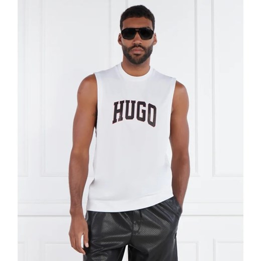 Hugo Bodywear Tank top | Loose fit L wyprzedaż Gomez Fashion Store