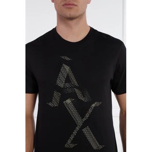 T-shirt męski Armani Exchange w stylu młodzieżowym 
