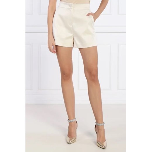 GUESS Satynowe szorty AURORA | Relaxed fit | high waist Guess S Gomez Fashion Store promocja