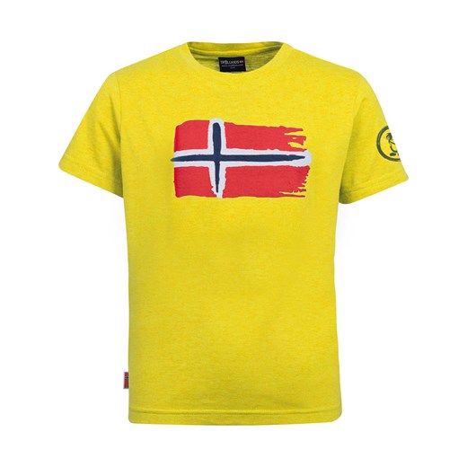 Trollkids Koszulka funkcyjna &quot;Oslo&quot; w kolorze żółtym Trollkids 116 wyprzedaż Limango Polska