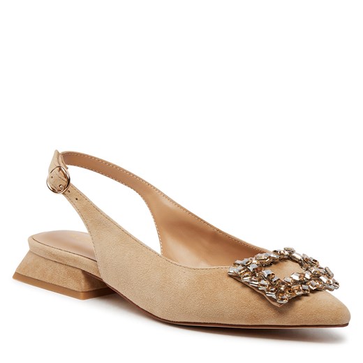 Sandały Alma En Pena V240371 Suede Sand Alma En Pena 38 eobuwie.pl