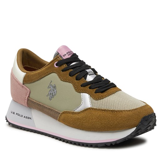 Sneakersy U.S. Polo Assn. Sacha002 SACHA002W/4ST1 MIL/LPI01 41 eobuwie.pl